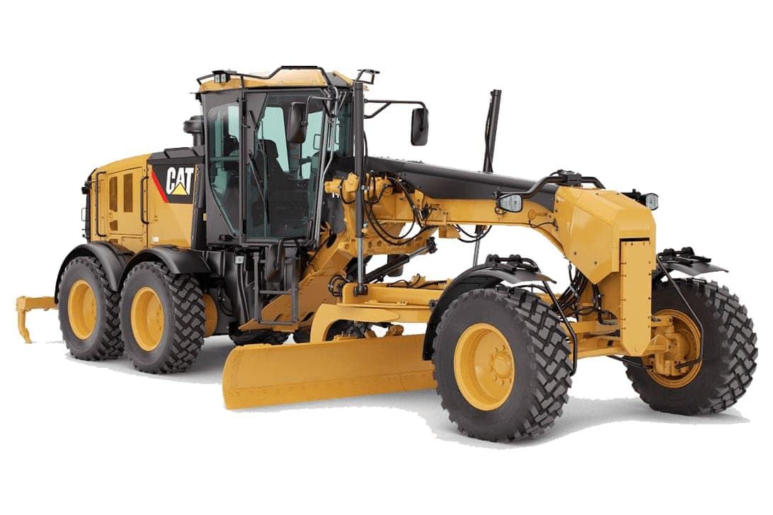 Heavy Articulated Motor Grader - Precision Articulated Road Grader hired by Captain Investments Limited Zambia